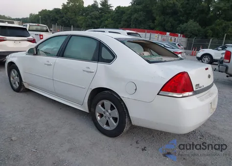 2010 Chevrolet Impala Lt из США, поврежденный, VIN 2G1WB5EK1A1145610